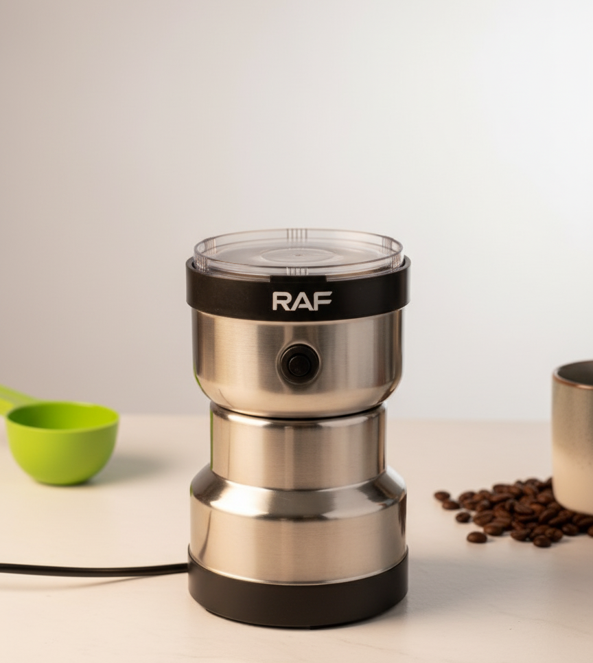RAF 300W Coffee & Spice Grinder – Stainless Steel